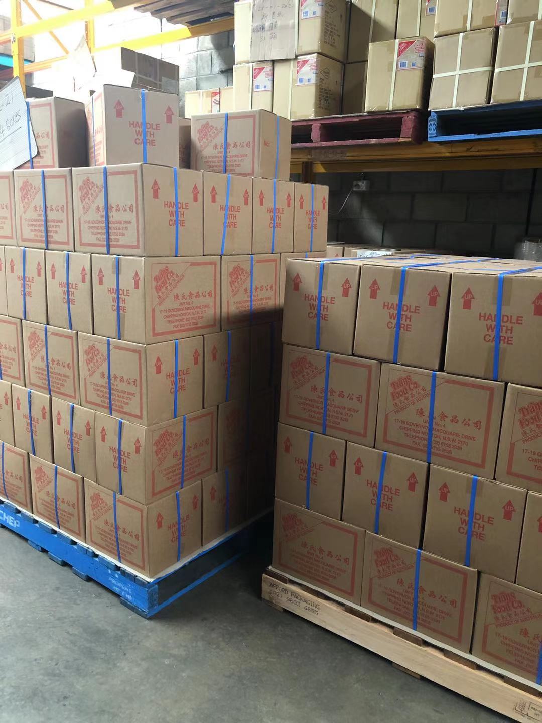 Chinese style sausages ready to go